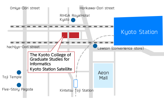 The Kyoto College of Graduate Studies for Informatics Kyoto Station Satellite