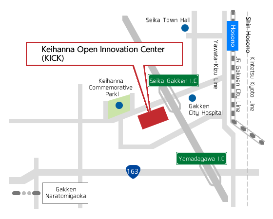 Keihanna Open Innovation Center(KICK)